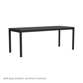 Tafel 200 x 80 cm 'Annex Flush' - HAY