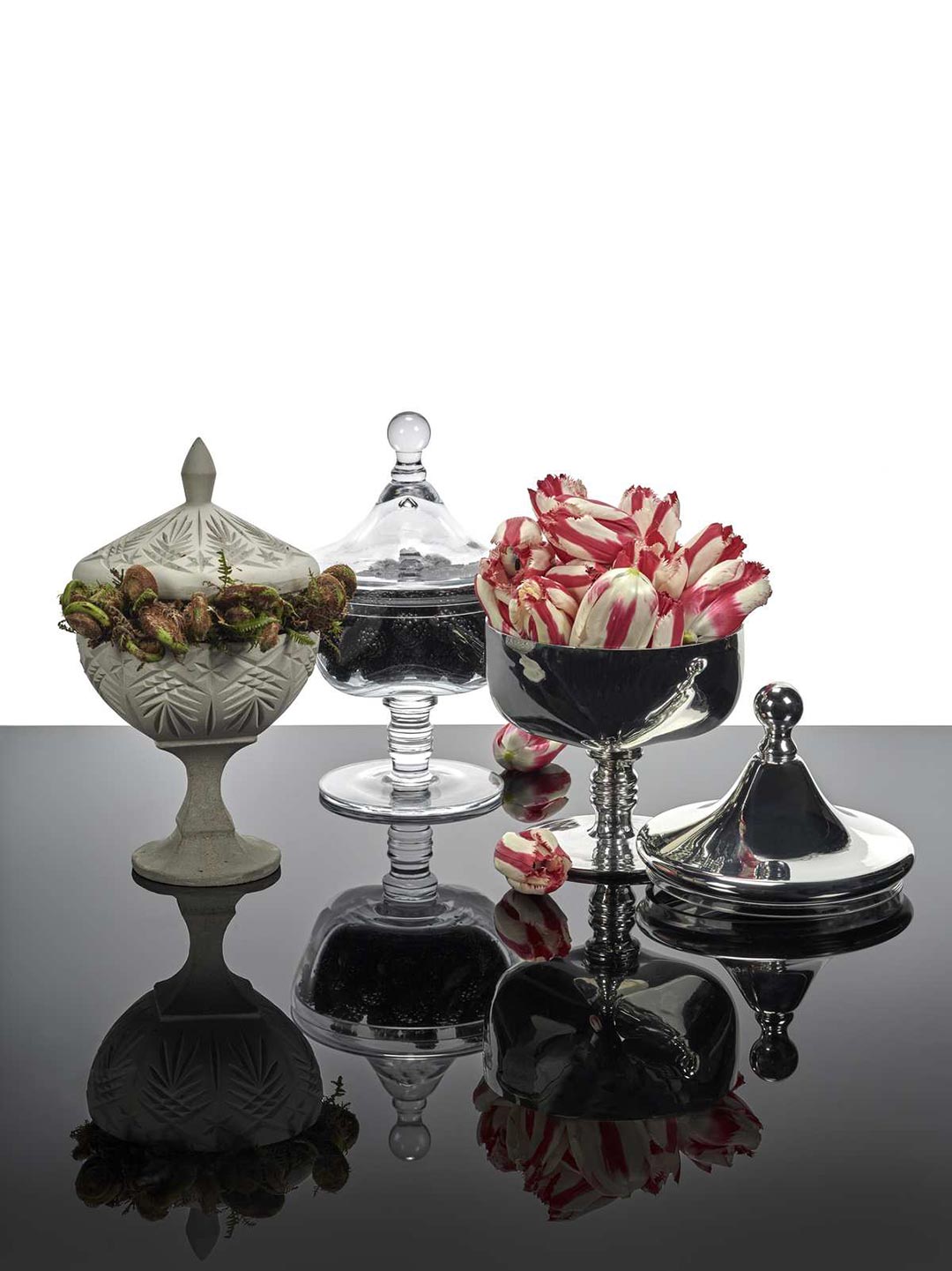 Josephine - Bonbonnière 2 S zilver - Kris Van Assche / Serax