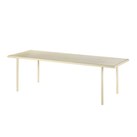 Wooden table rectangular ivory - Muller Van Severen / Valerie Objects