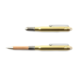 Japanse messing pen / Brass Balpoint Pen Solid Brass - Traveler's Company