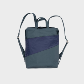 The New Backpack 'go & navy' / Rugzak - Susan Bijl