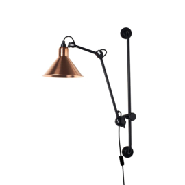 GRAS N°210 wandlamp met muurbeugel conische lampenkap - DCW éditions