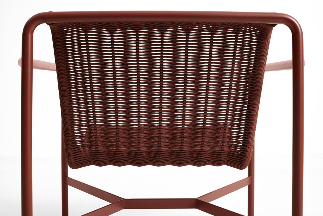 Palissade Cord Lounge Stoel Laag - HAY