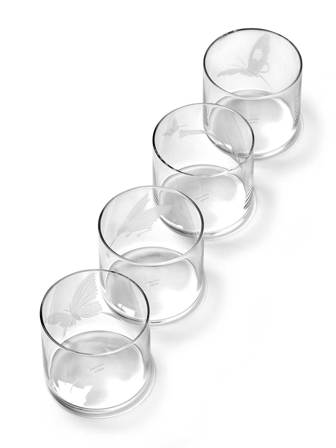 Servies Unity - Set van 4 drinkglazen Ø 8 cm - Tomorrowland / Serax