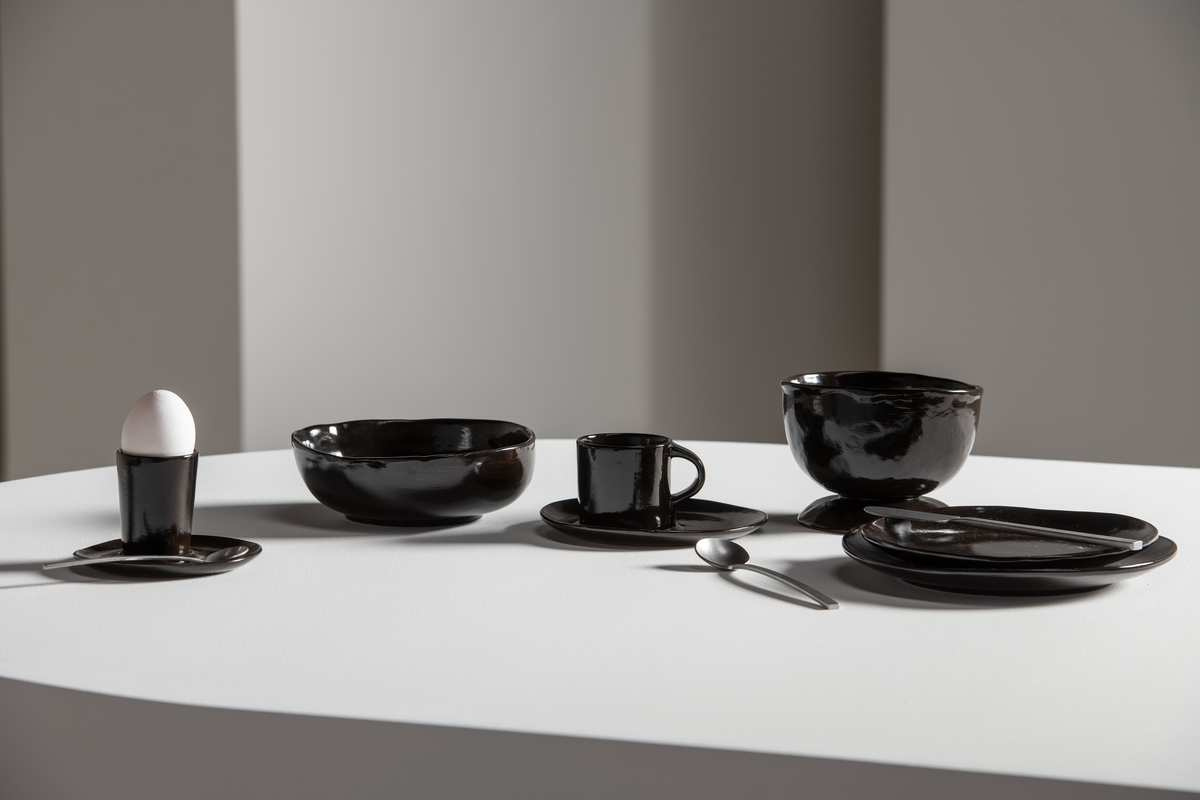 Servies La Mère - Dinerbord 27 cm Ebony - Marie Michielssen / Serax