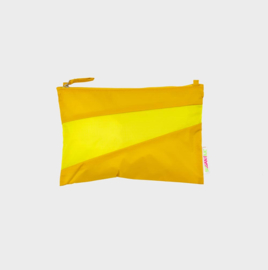 The New Pouch M 'helio & fluo yellow' - Susan Bijl