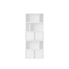Boekenkast #8 (87 x 218 cm) Stacked Storage System - Muuto
