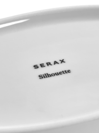 Servies Silhouette - Serveer schaal Ovaal M 27 cm - Sergio Herman / Serax