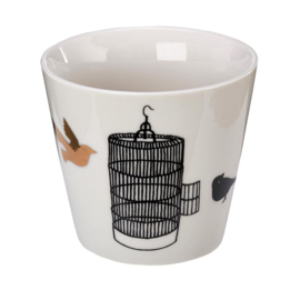 Freedom birds bekers (giftset van 6 ) - Pols Potten