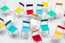alu chair green white - Muller Van Severen / Valerie Objects