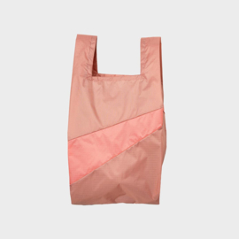 Shoppingbag M 'try & coral' - Susan Bijl FLASH