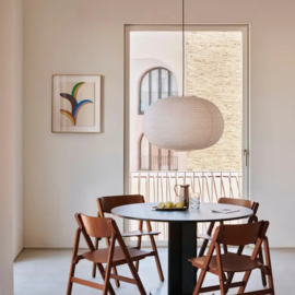 Chisel 29 Tafel rond (kolom poot, Ø90 of Ø120 cm) - HAY