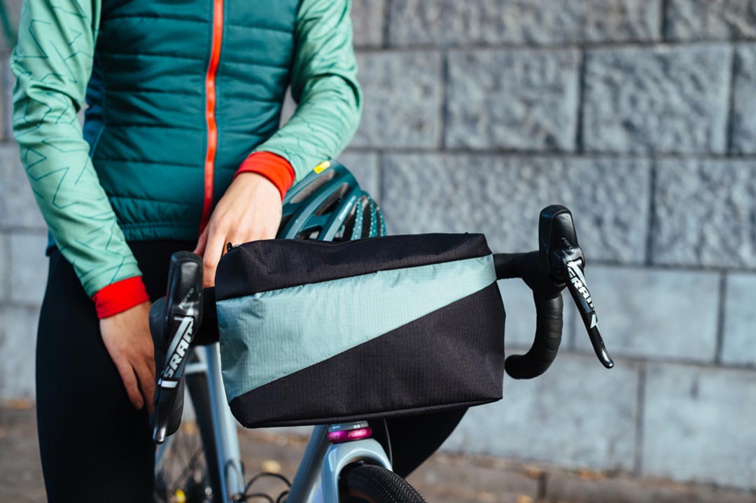 The New Bum Bag M 'black & grey' Handtas / Heuptas - Susan Bijl FOREVER!