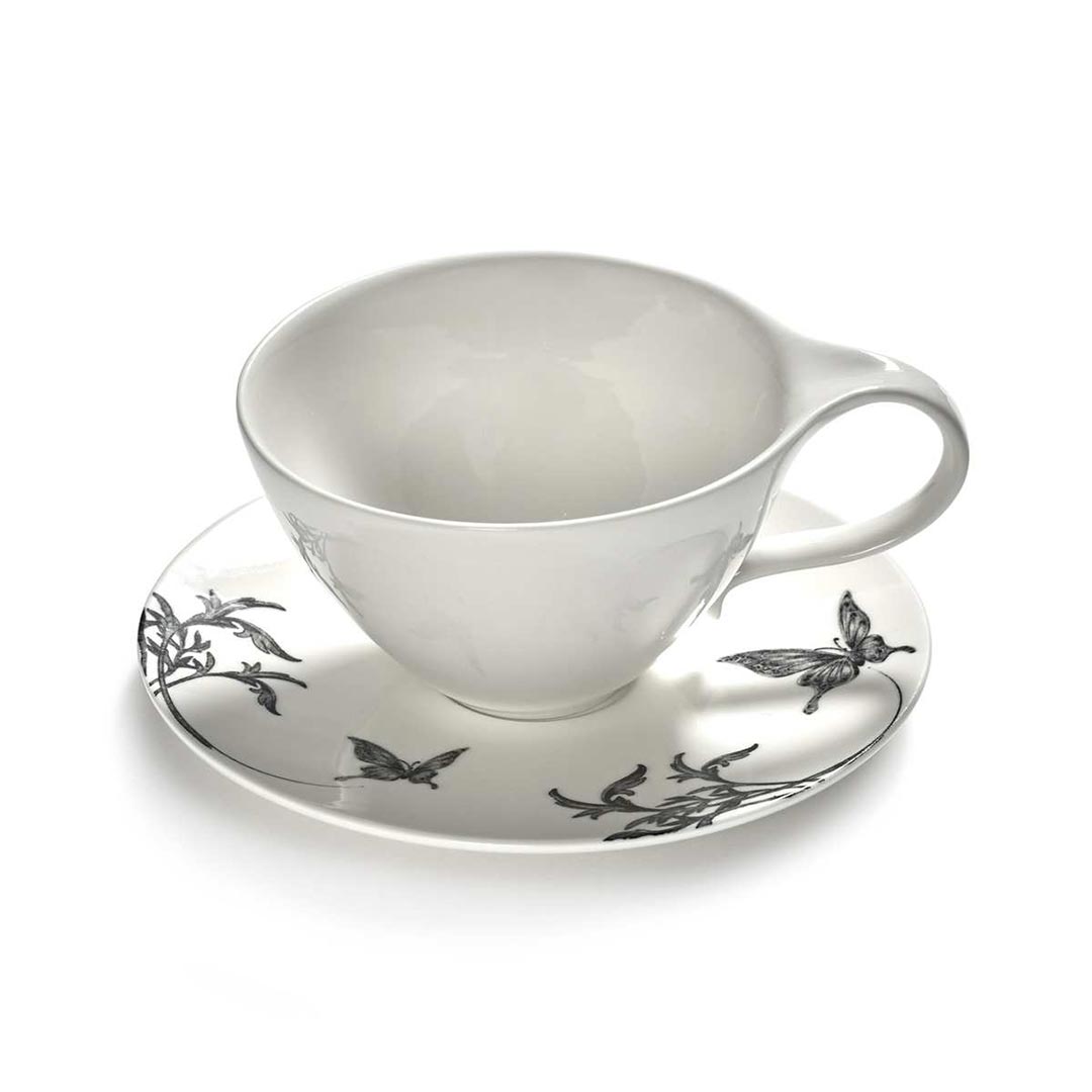 Servies Unity - Koffiekop schotel 'Vlinders' - Tomorrowland / Serax