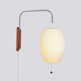 Nelson Cigar Wall Sconce Cabled wandlamp - HAY