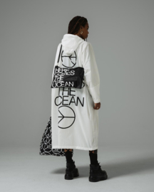 Shoppingbag L 'Ocean TV Yellow' - Susan Bijl x Experimental Jetset