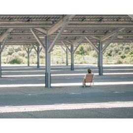 Foto 'Sunbathing Woman' - Joost Nelissen