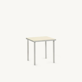 Alu Dining Table S (85 x 85 cm) IVORY - Muller Van Severen / Valerie Objects