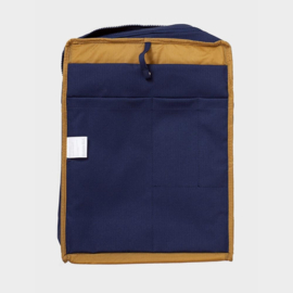 The New Backpack 'navy & camel' / Rugzak - Susan Bijl