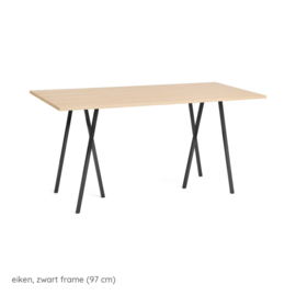 Tafel 200 x 92,5 cm 'Loop Stand' - HAY