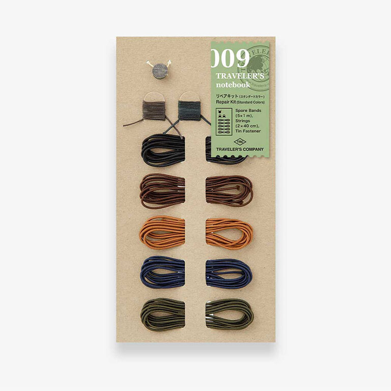 Refill 009 repair kit Standard Colors voor Traveler's Notebook - Traveler's Company