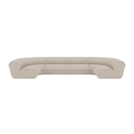 Coltre Sofa -  6 zits bank Config 1 (430 x 215 cm) - MUUTO
