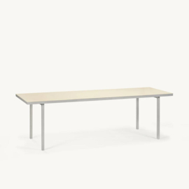 Alu Dining Table L (240 x 85 cm) IVORY - Muller Van Severen / Valerie Objects