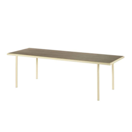Wooden table rectangular ivory - Muller Van Severen / Valerie Objects