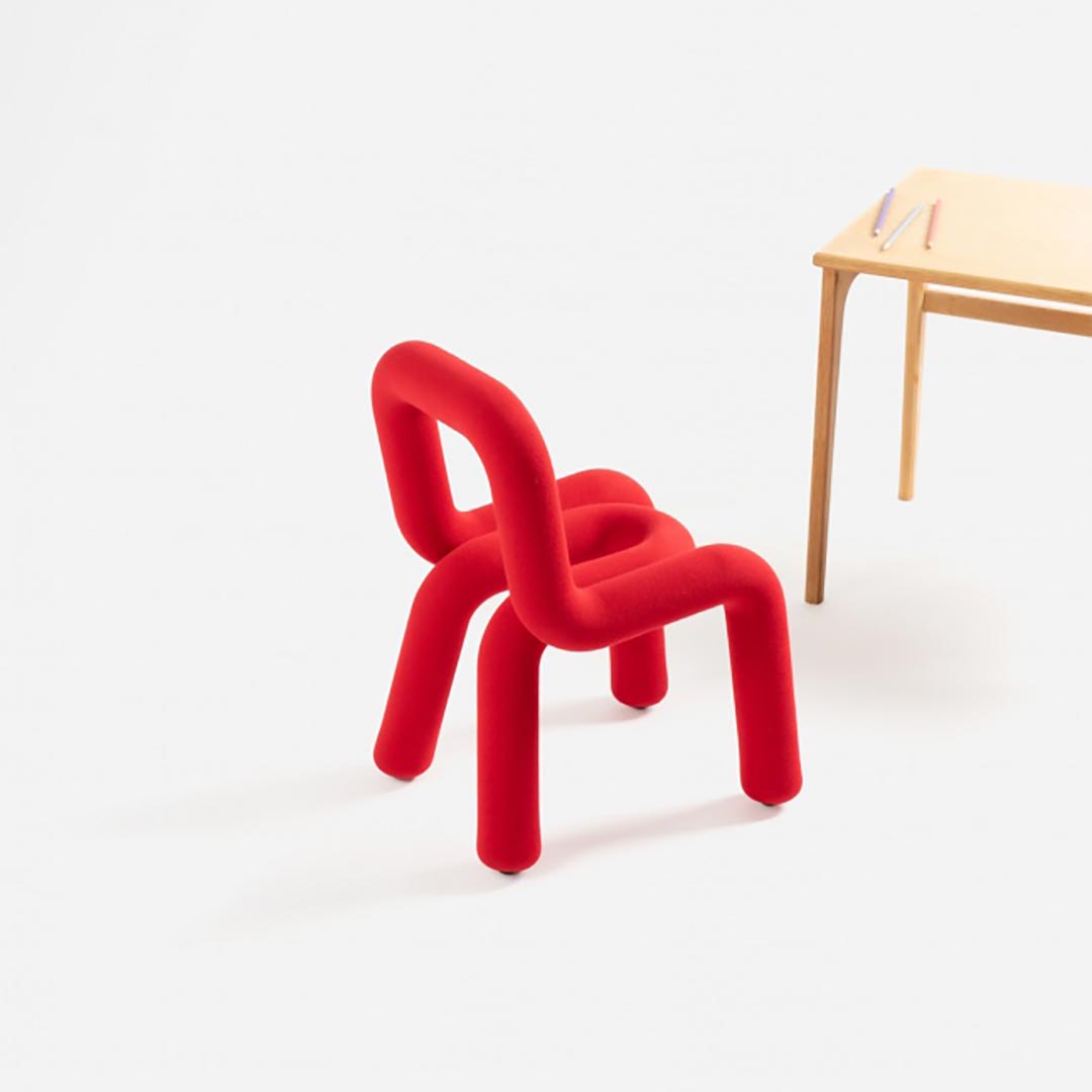 Mini Bold Chair Red - Big-Game / Moustache
