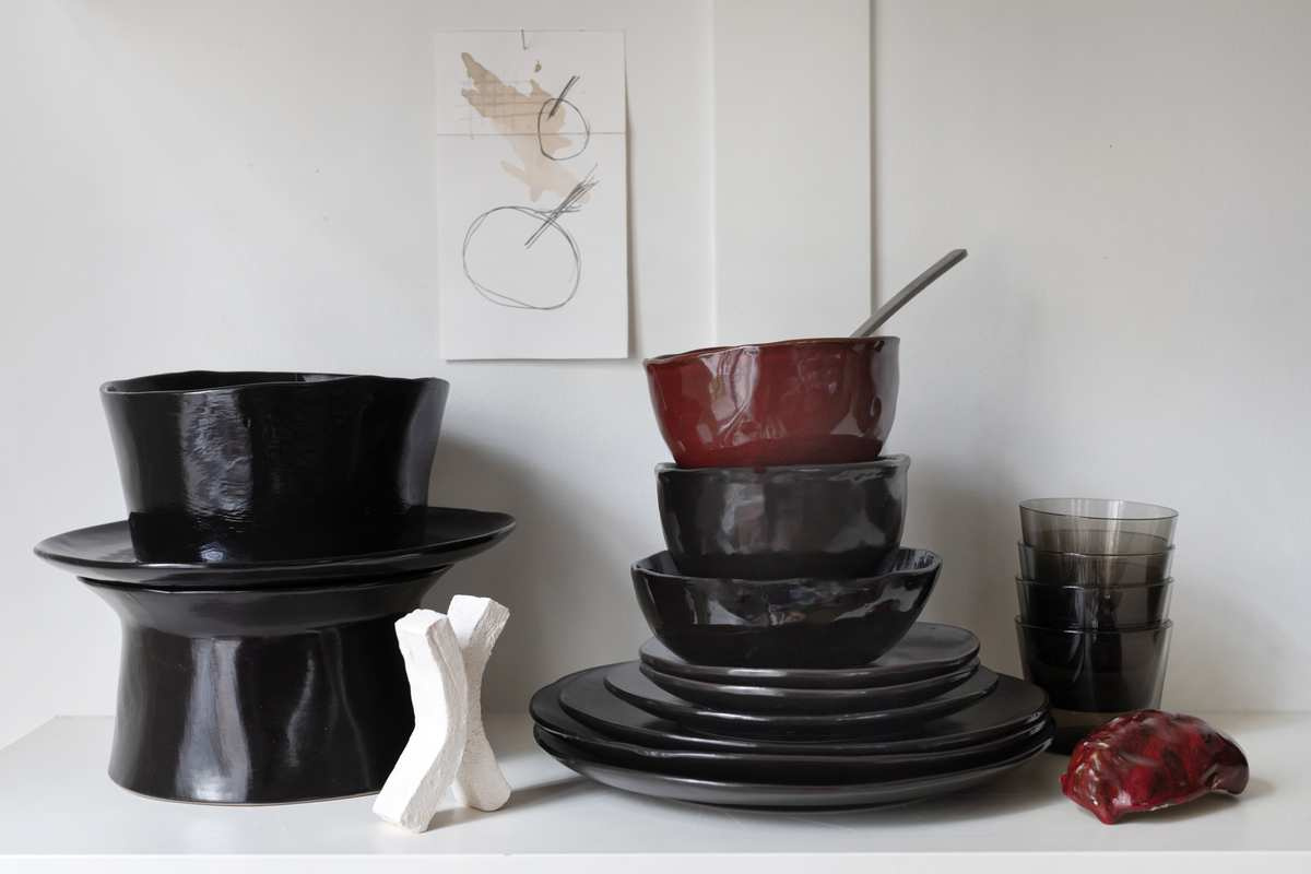 Servies La Mère - Serveerkom 37 cm Wit - Marie Michielssen / Serax