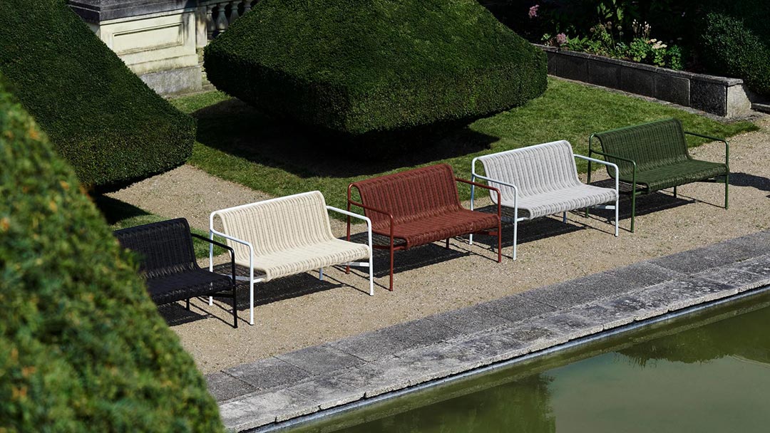 Palissade Cord Eettafel bank / Dining Bench - HAY