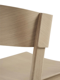 Eetkamerstoel 'Cover Side' zonder armleuningen (bekleed) - Muuto