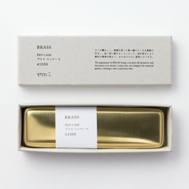 Japanse messing pennendoos / Brass pen case - Traveler's Company