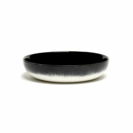 Servies Dé - Diep bord 18,5 cm Off-White/Black var B - Ann Demeulemeester Serax