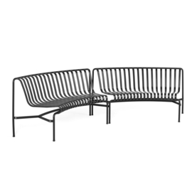 Palissade Park Dining Bench IN/IN Starter Set - HAY