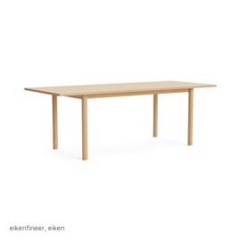 Tafel 220 x 90 cm 'Annex Overhang' - HAY