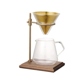 Slow Coffee Style staander set voor 4 cups - KINTO