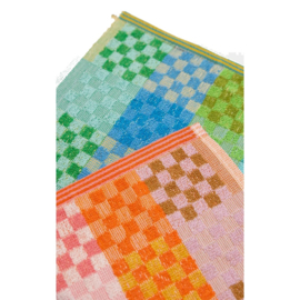 odds & ends multi cloth duo #134 checkered check - Foekje Fleur