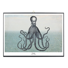 Schilderijtje Nautische print 'Octopus' - De beeldvink