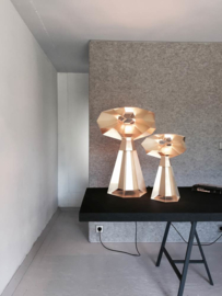Fractal tafellamp (aluminium) - Marc de Groot