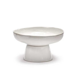 Servies La Mère - Serveerschaal met voet 31 cm Wit - Marie Michielssen / Serax