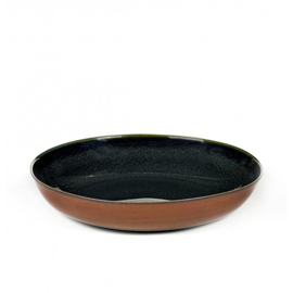 Diep bord 17,5 cm Dark Blue & Rust - Serax / Anita Le Grelle