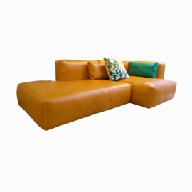 Mags Soft Sofa 256 cm - Leer Sens (Cognac)