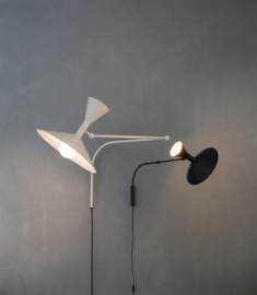 Wandlamp Marseille mini black - Le Corbusier / Nemo