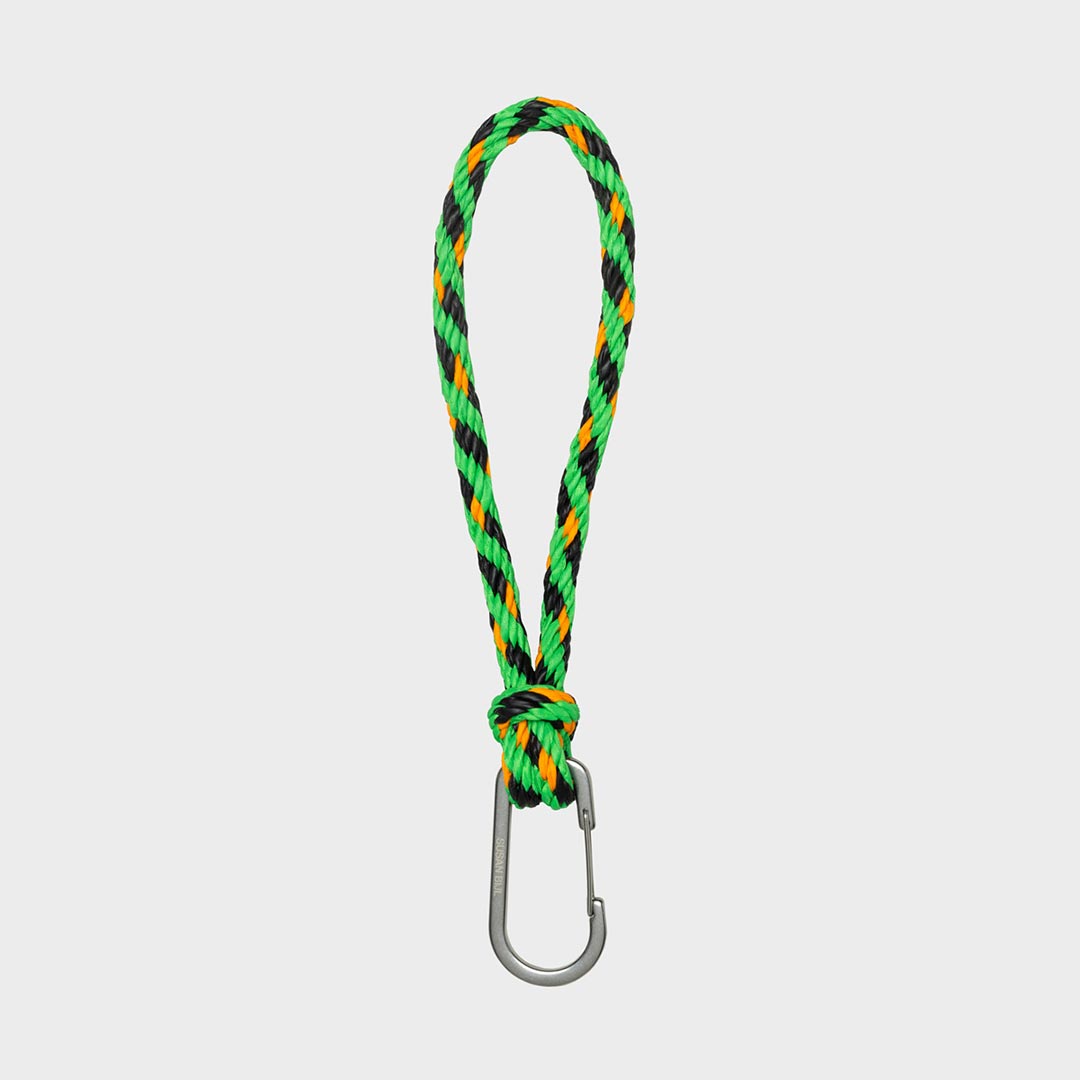 The New Kumihimo Keychain 'black & arise' - Susan Bijl FLASH