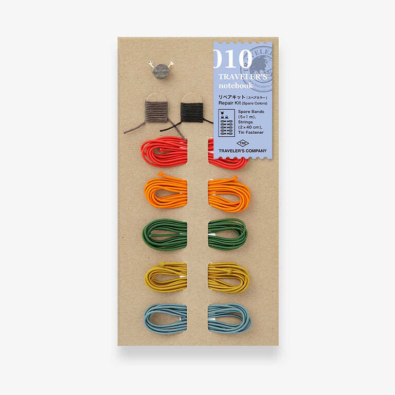 Refill 010 repair kit Spare Colors voor Traveler's Notebook - Traveler's Company