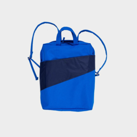 The New Backpack 'blue & navy' / Rugzak - Susan Bijl