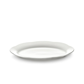 Servies Silhouette - Diep bord ovaal L 30 cm - Sergio Herman / Serax