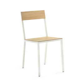 alu chair wood / alu frame - Muller Van Severen / Valerie Objects