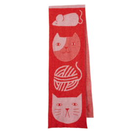 Roze 'Mog Totem' sjaal - Donna Wilson